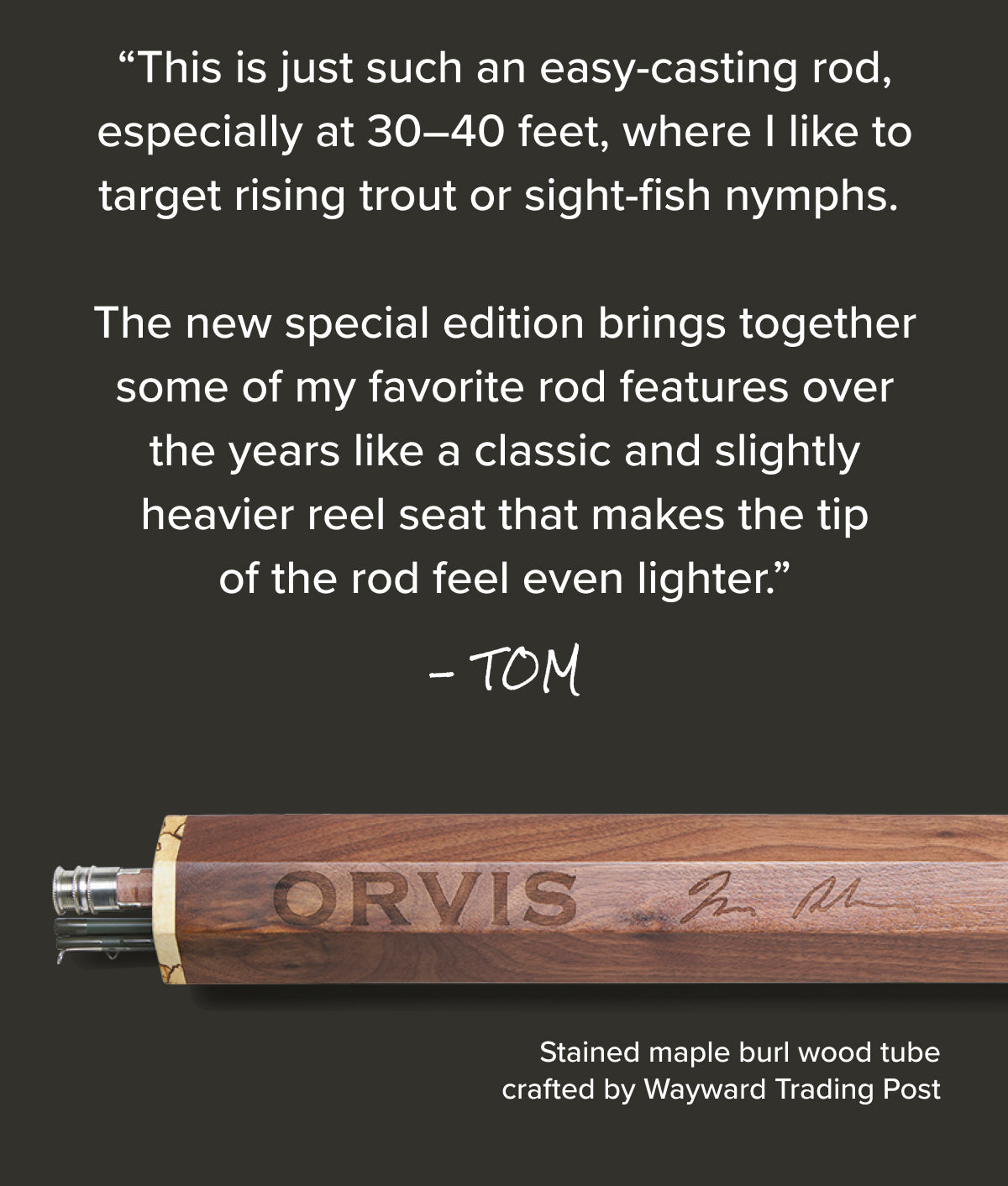 Orvis Helios F Tom Rosenbauer 50th Anniversary Special Edition 9' 4wt Fly Rod - New!