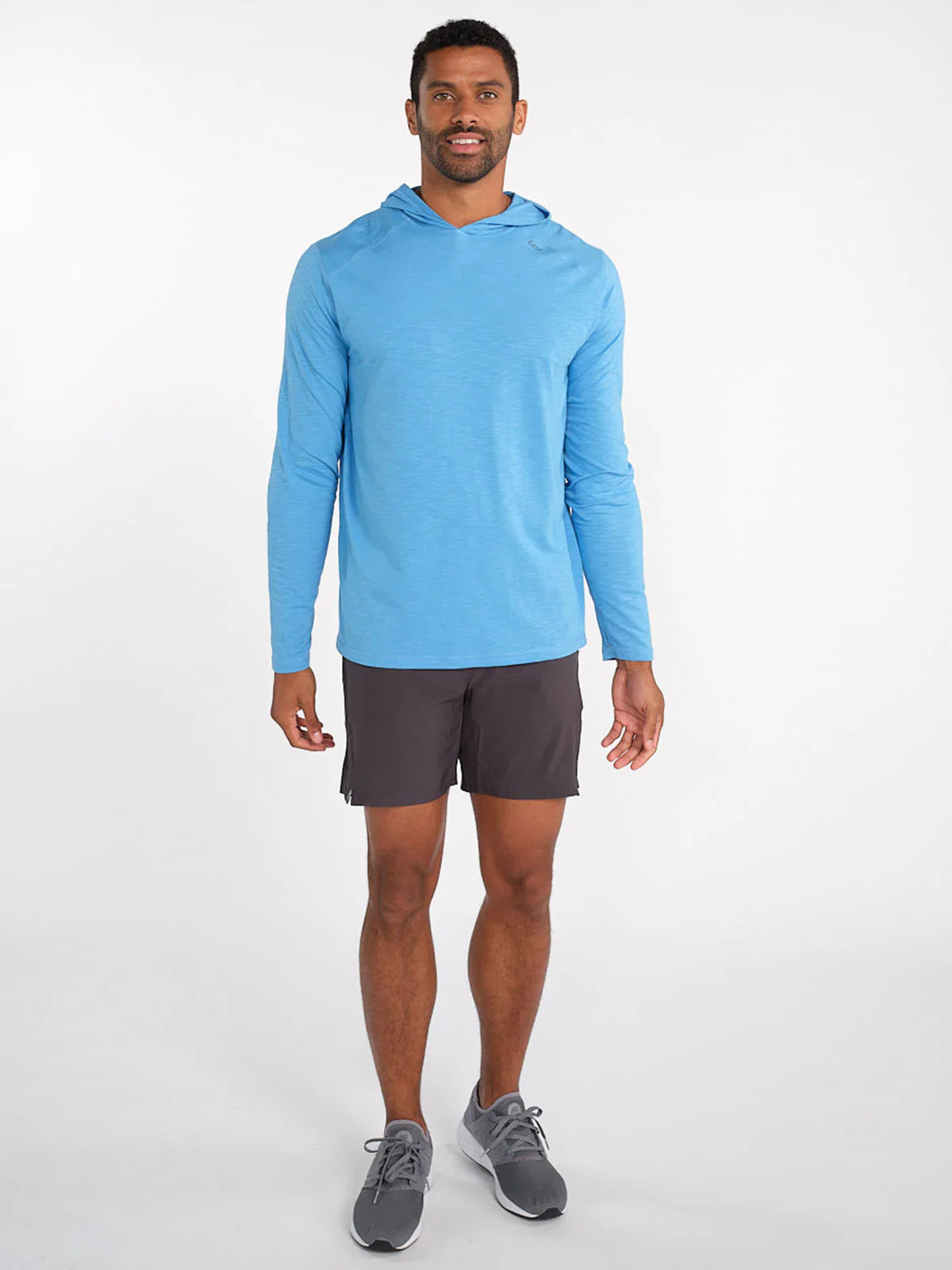 Tasc Carrollton Lightweight Fitness Hoodie in Palace Blue - NEW!