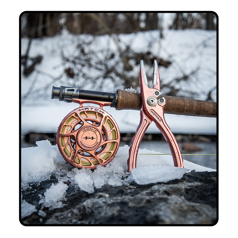 Hatch Iconic 5+ Plus Copper "Penny Dropper" Reels - Special Limited Edition Color