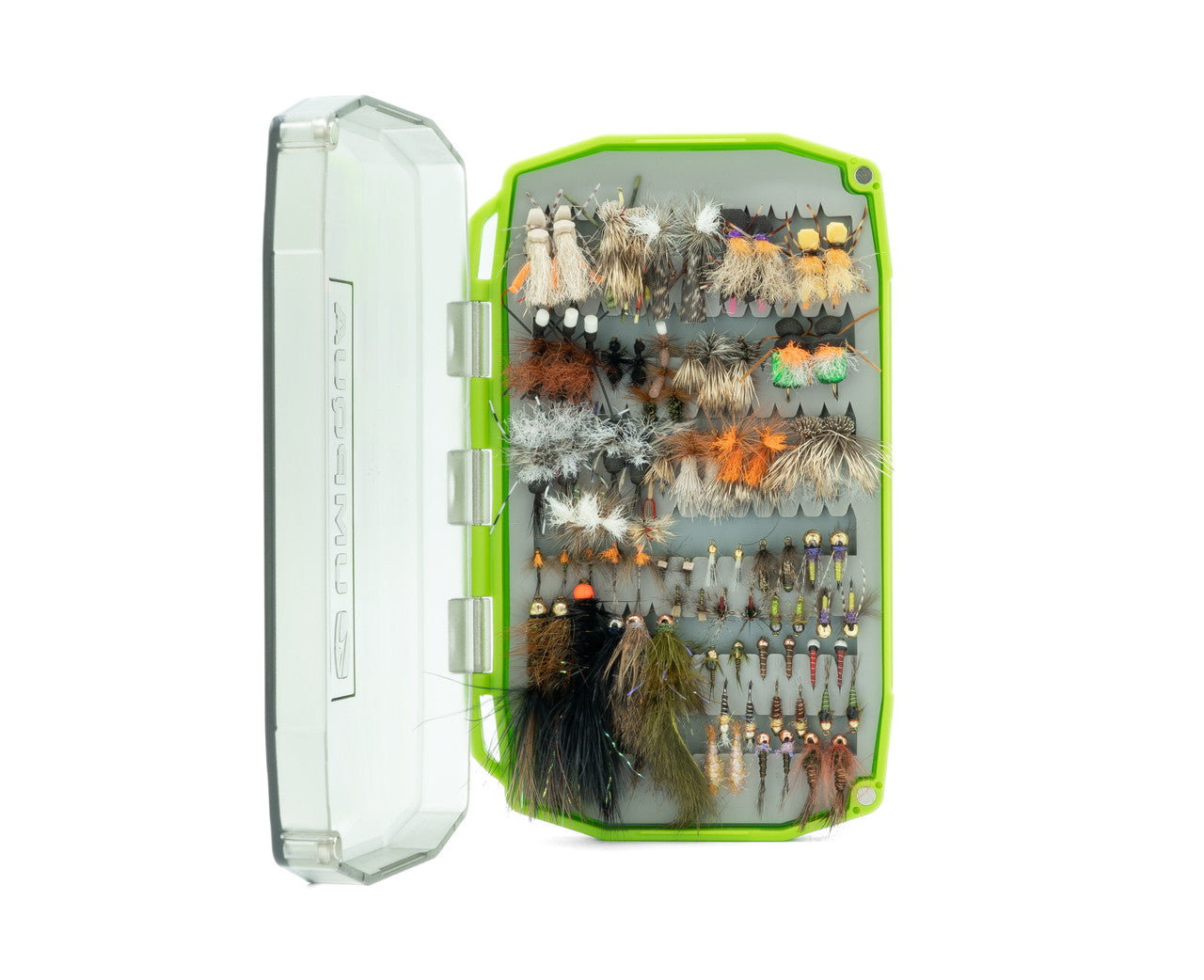 Umpqua UPG Silicone Essential Mini Fly Box in Hot Green