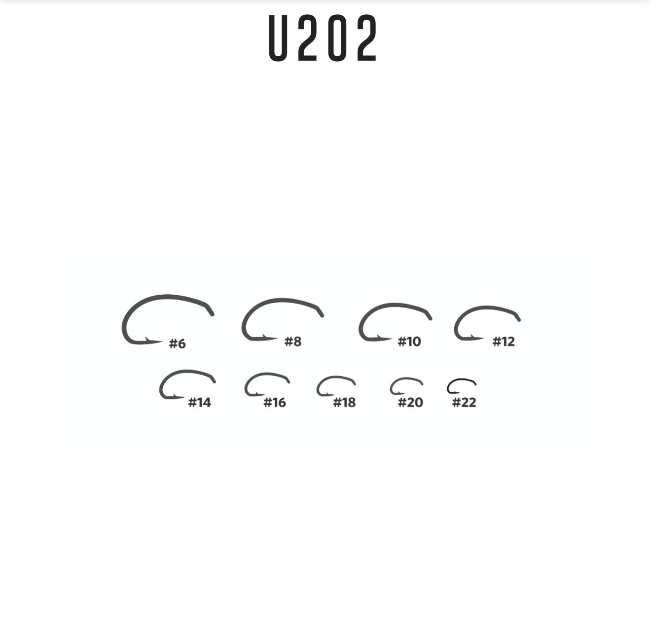 Umpqua U202 Nymph Hooks in Bronze