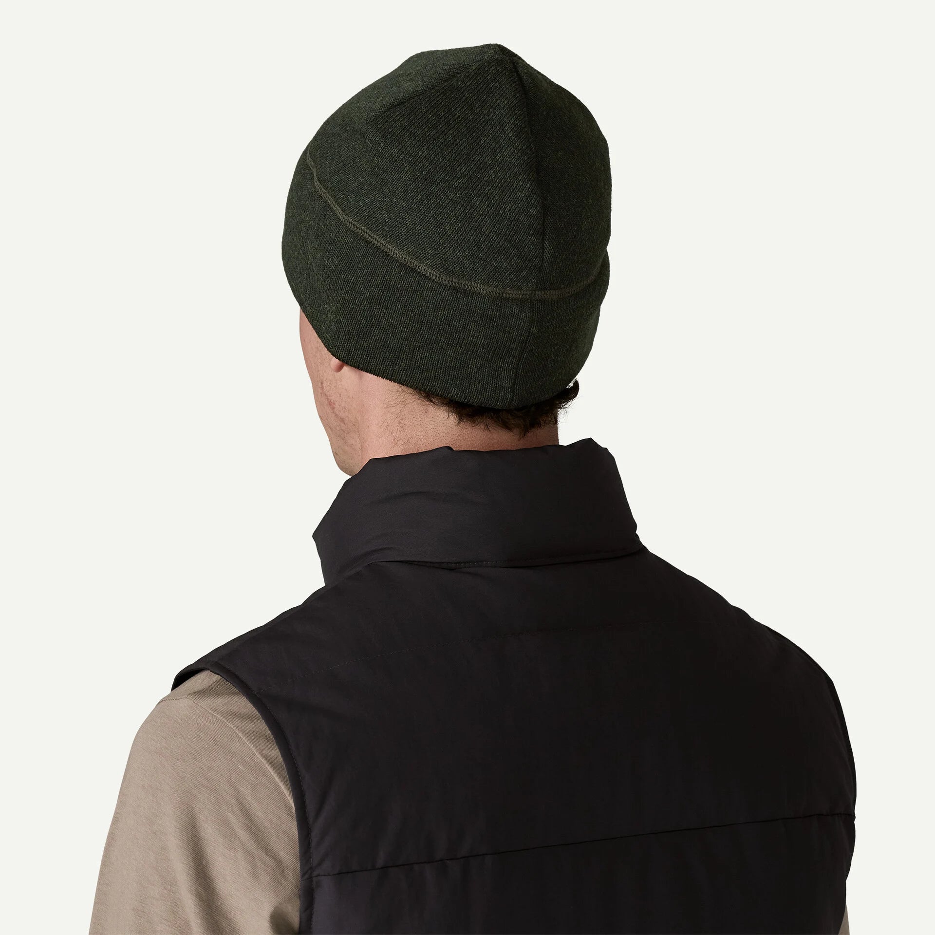 Patagonia Better Sweater Fleece Beanie in Old Growth Green