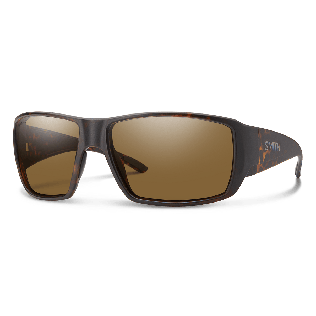 Smith Guide's Choice Matte Tortoise ChromaPop Polarized PC Brown Lens
