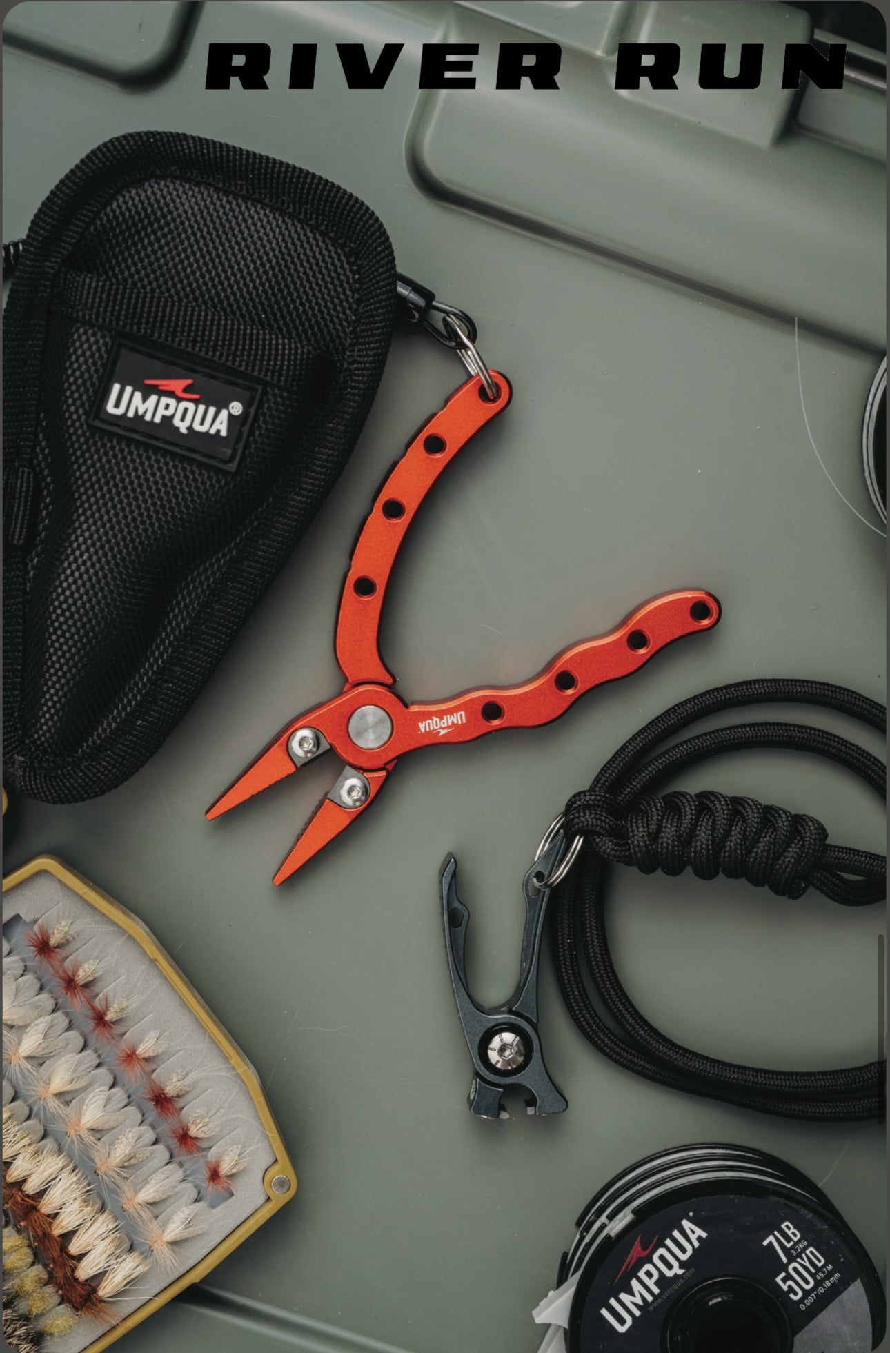 Umpqua RiverRun Plier TROUT in Orange - New!