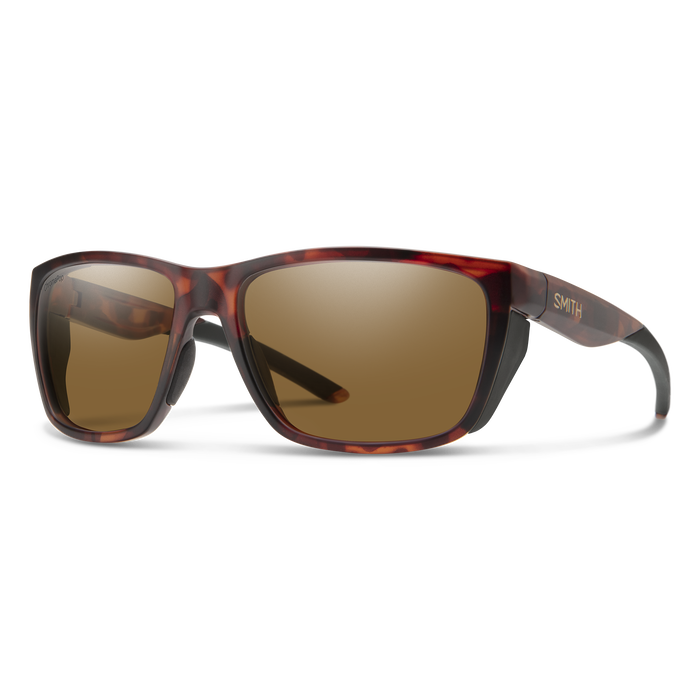 Smith Longfin Matte Tortoise with ChromaPop Brown Lens