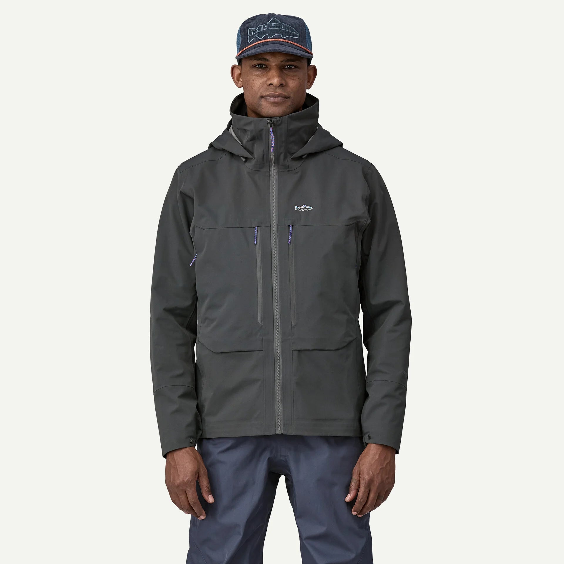 Patagonia Men's Swiftcurrent® Wading Jacket in Forge Gray