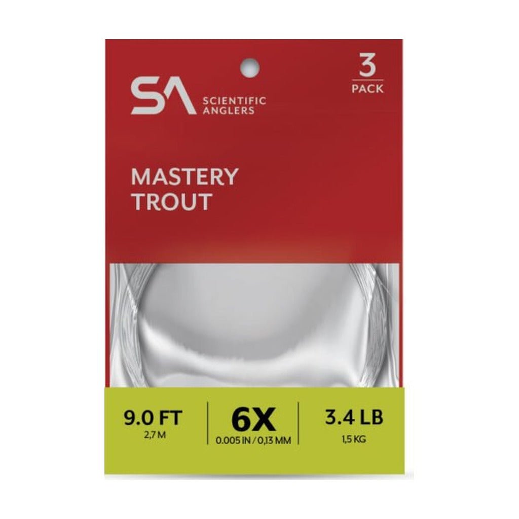 Scientific Anglers Mastery Trout Leader - 3 Pack