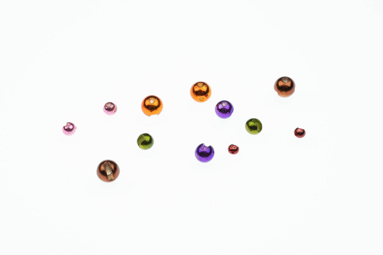Umpqua Slotted Tungsten Beads in Radiant Light Pink
