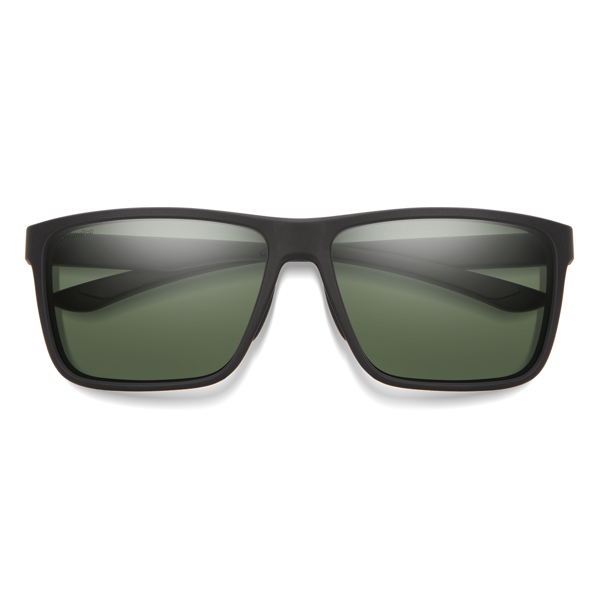 Smith Riptide Matte Black with ChromaPop Gray Green Lens