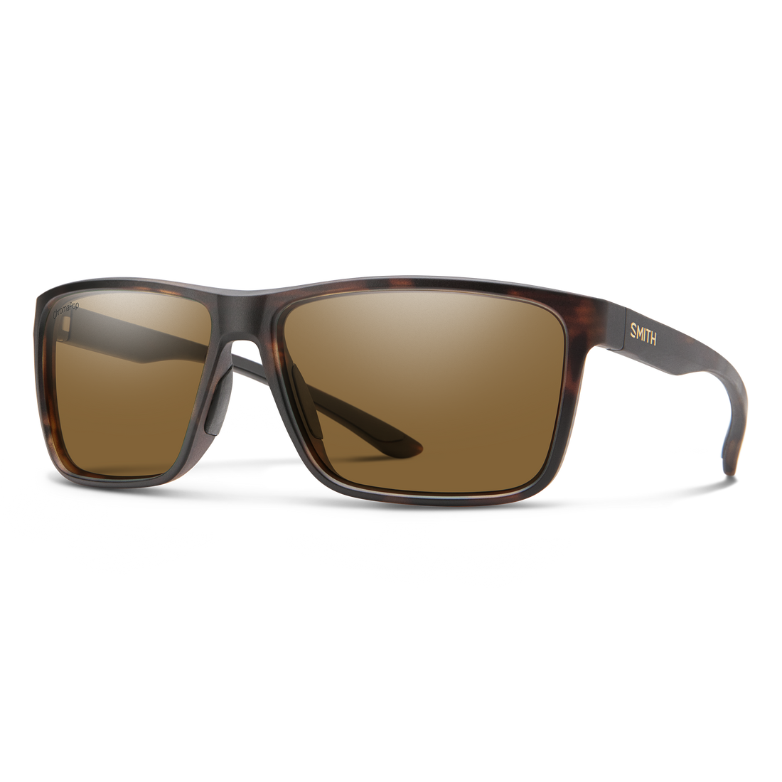 Smith Riptide Matte Tortoise ChromaPop Glass MT Brown