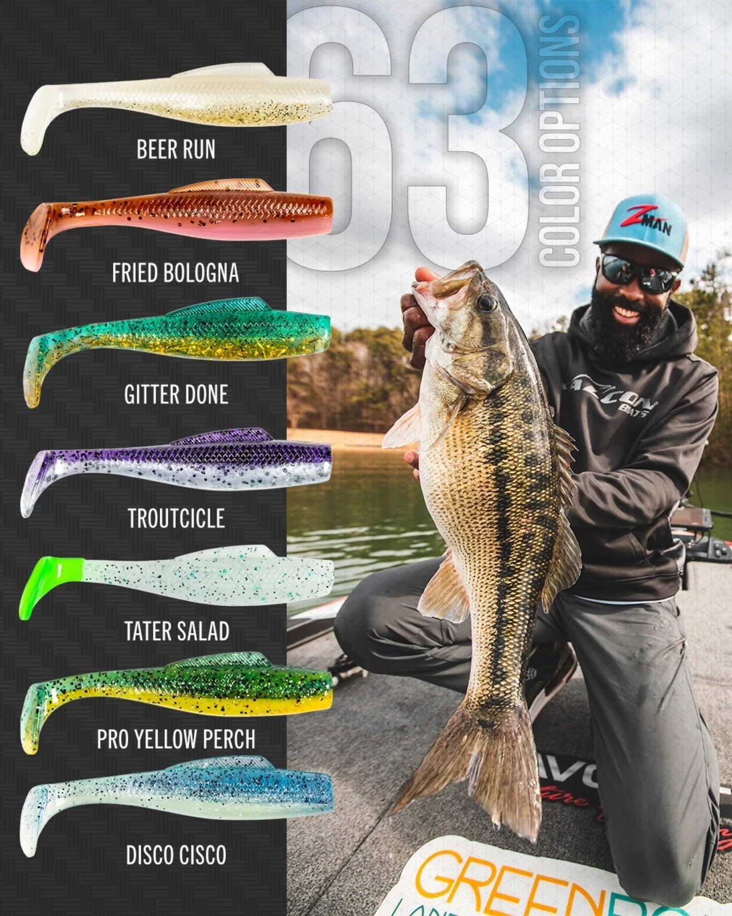 Zman Scented PaddlerZ Pearl 4"