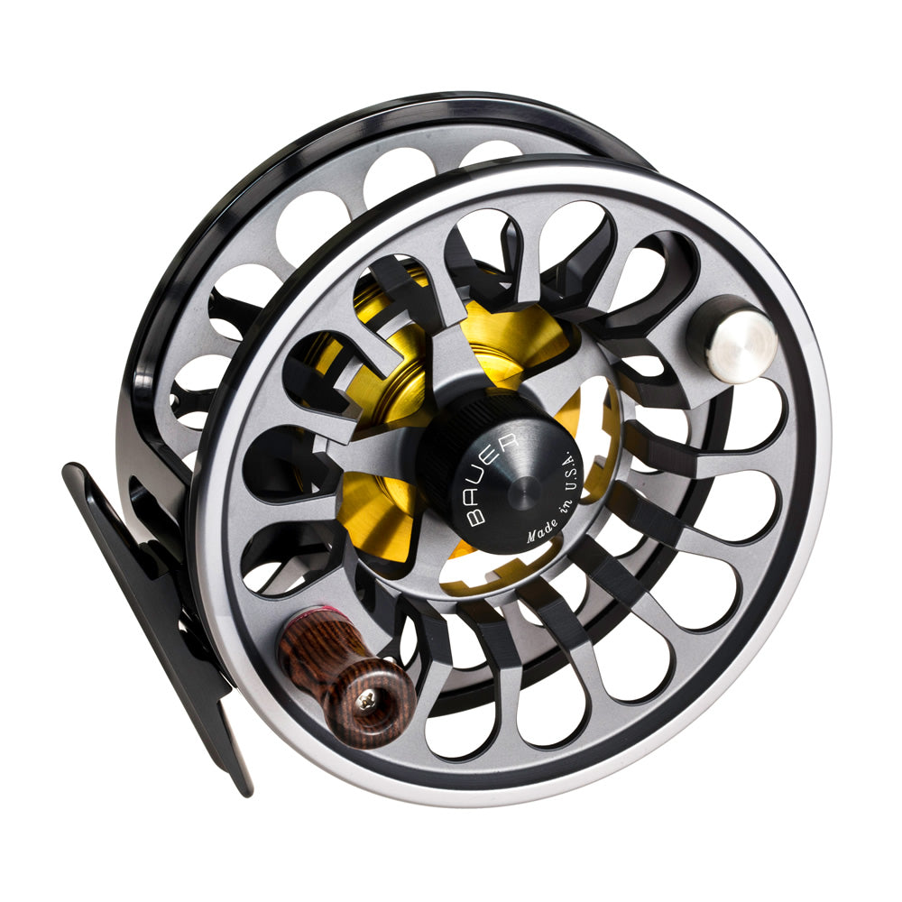 Bauer RX Freshwater Fly Reels (2-8wt) - Graphite/Charcoal