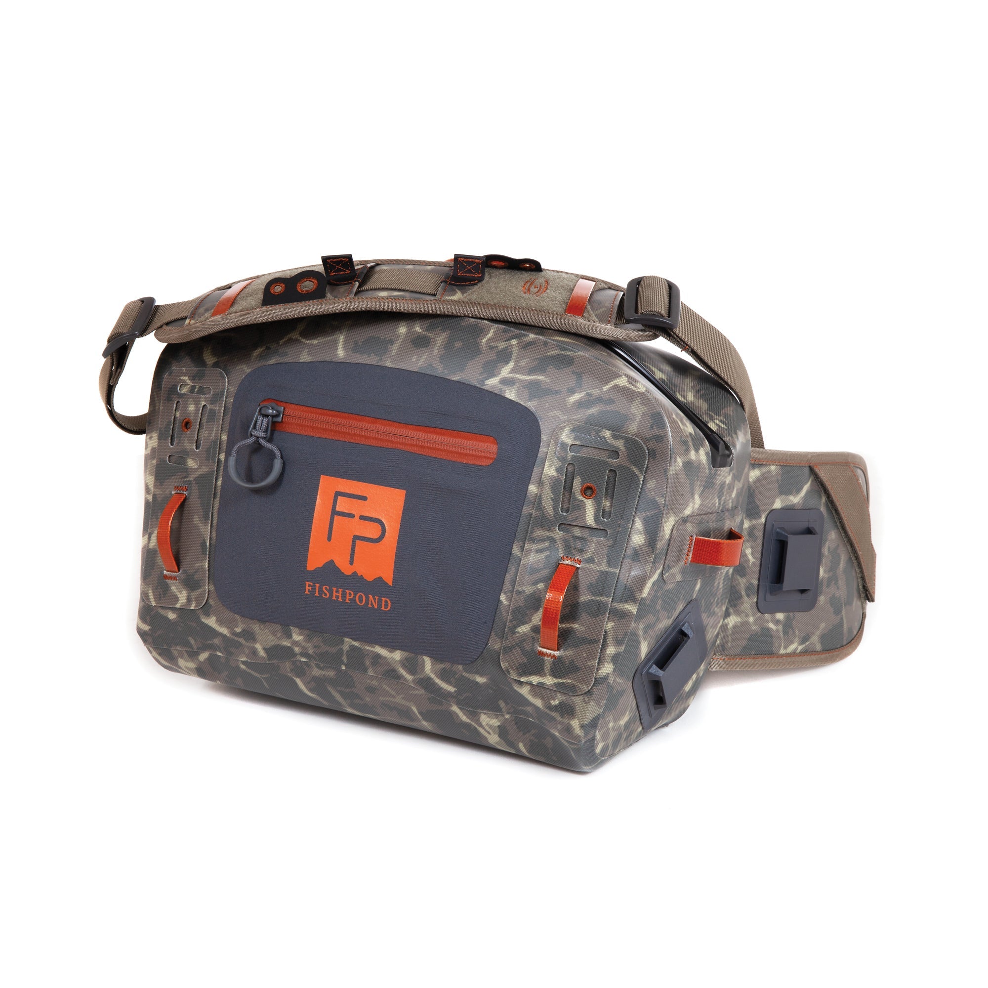 Fishpond Thunderhead Submersible Lumbar Pack in Eco Shadowcast Camo