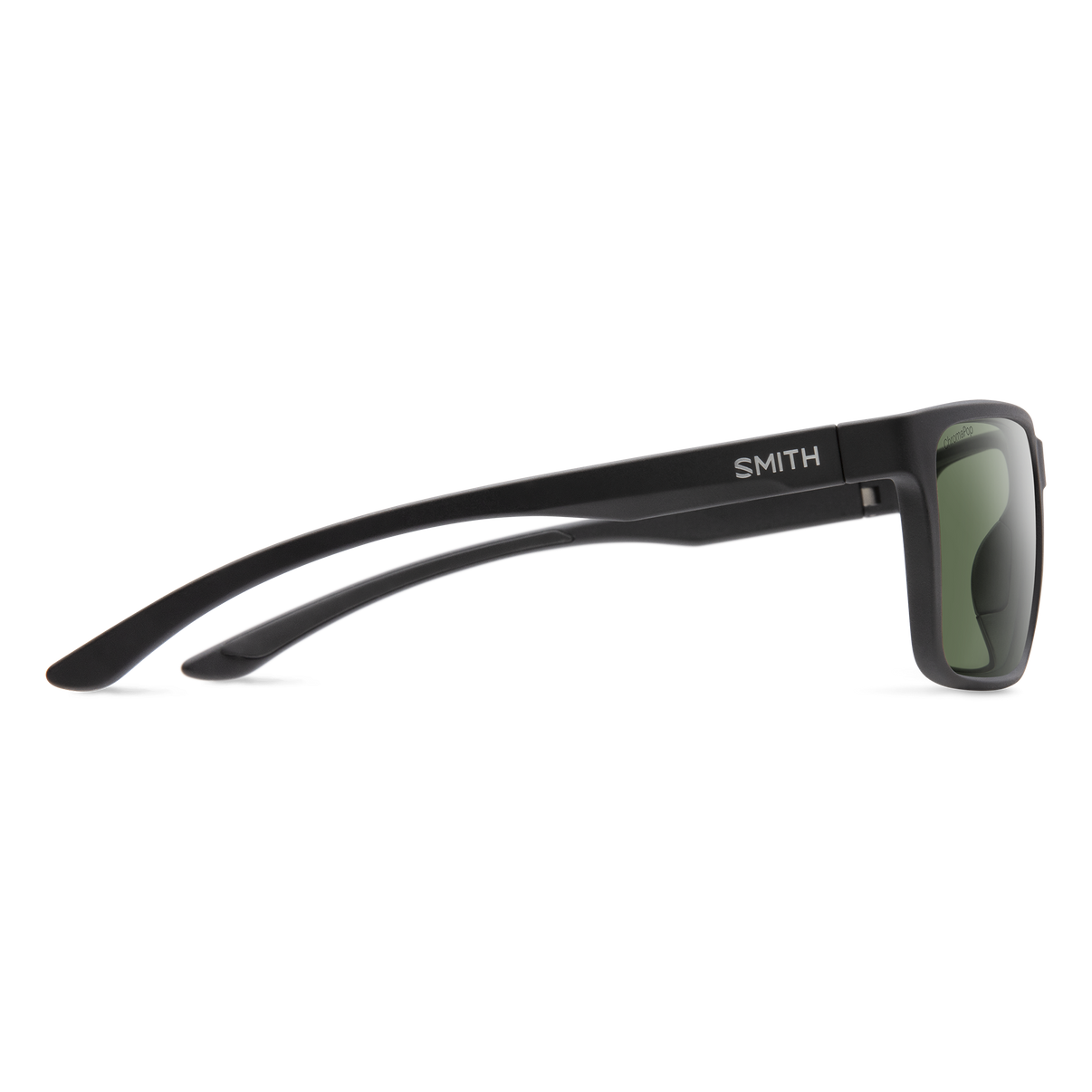 Smith Riptide Matte Black with ChromaPop Gray Green Lens
