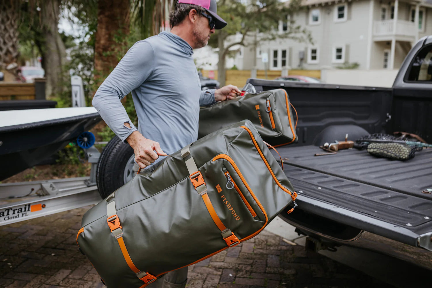 Fishpond Stormshadow Large Rolling Duffel - Beetle