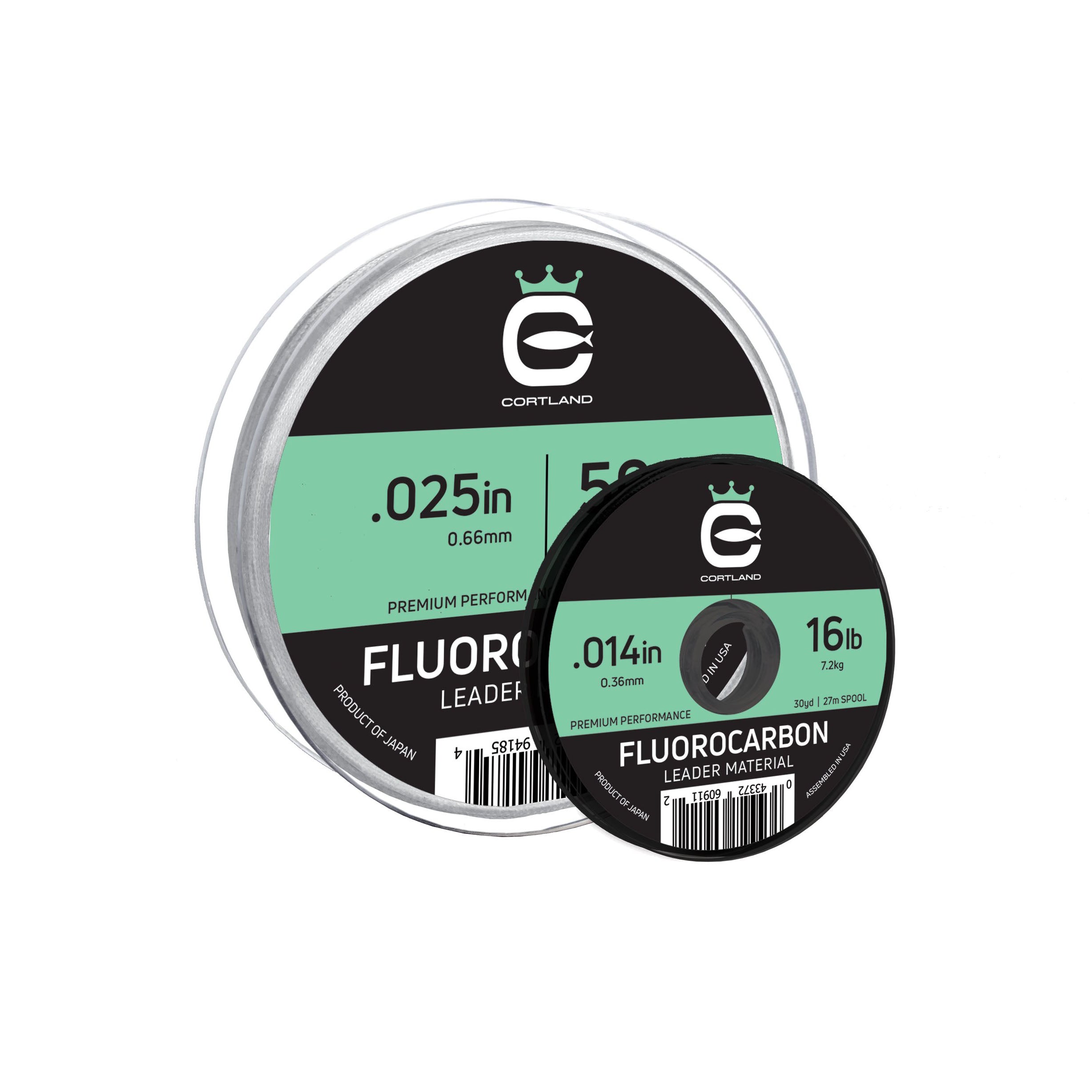 Cortland Fluorocarbon XTR Leader Material / Tippet Line