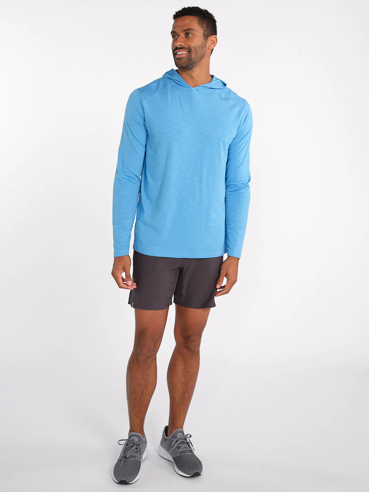 Tasc Carrollton Lightweight Fitness Hoodie in Palace Blue - NEW!