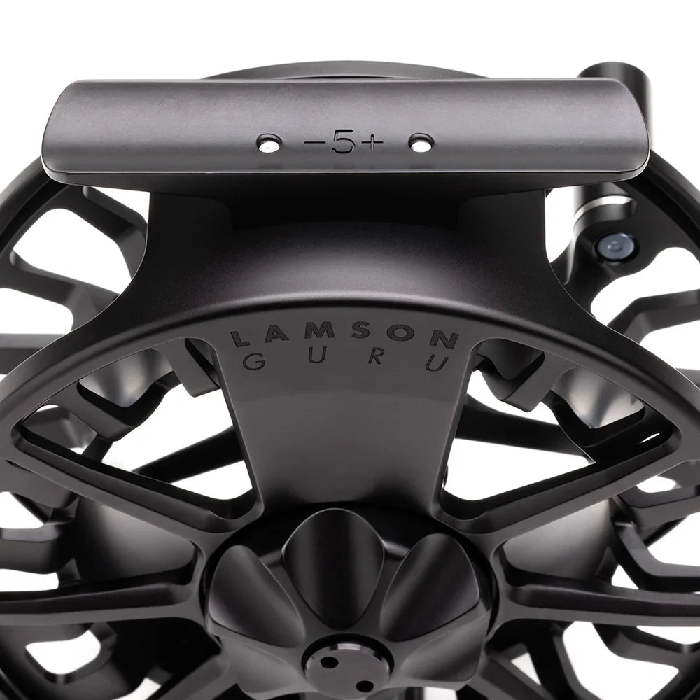 Lamson Guru S Fly Reels in Blackout