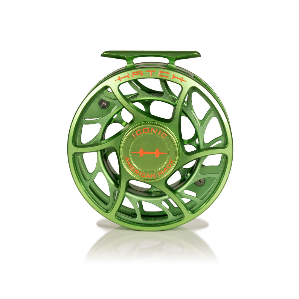 Hatch Iconic 7 Plus "Martian Green" Special Limited Edition Fly Reels