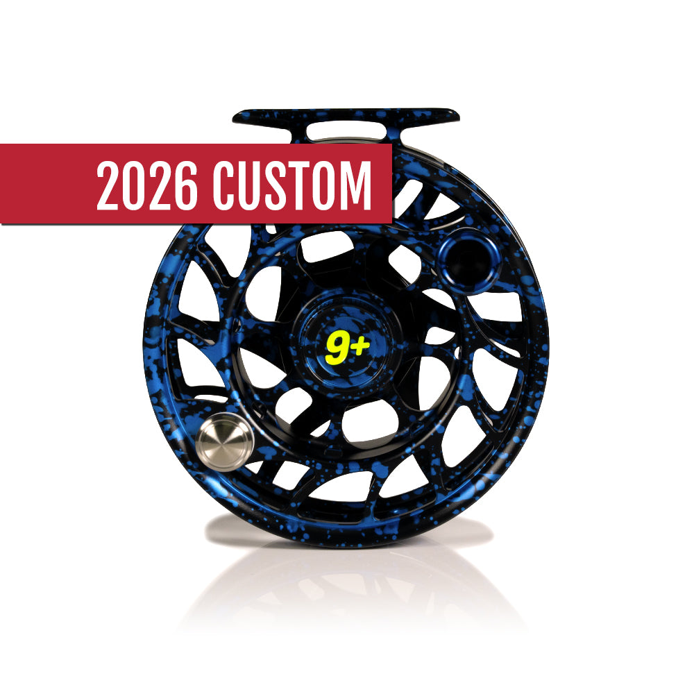 Hatch Iconic 9+ Dark Matter Blue Special Limited Edition Fly Reels