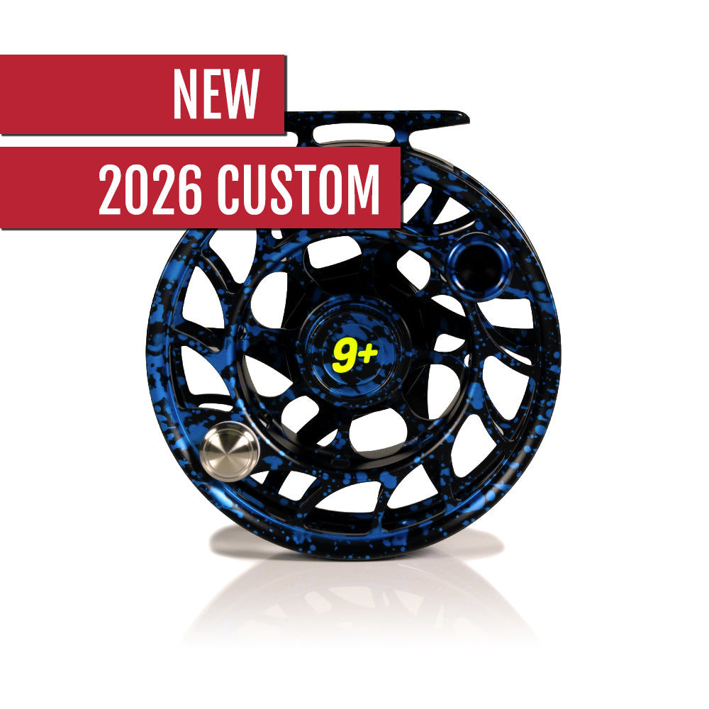 Hatch Iconic 9+ Dark Matter Blue Special Limited Edition Fly Reels