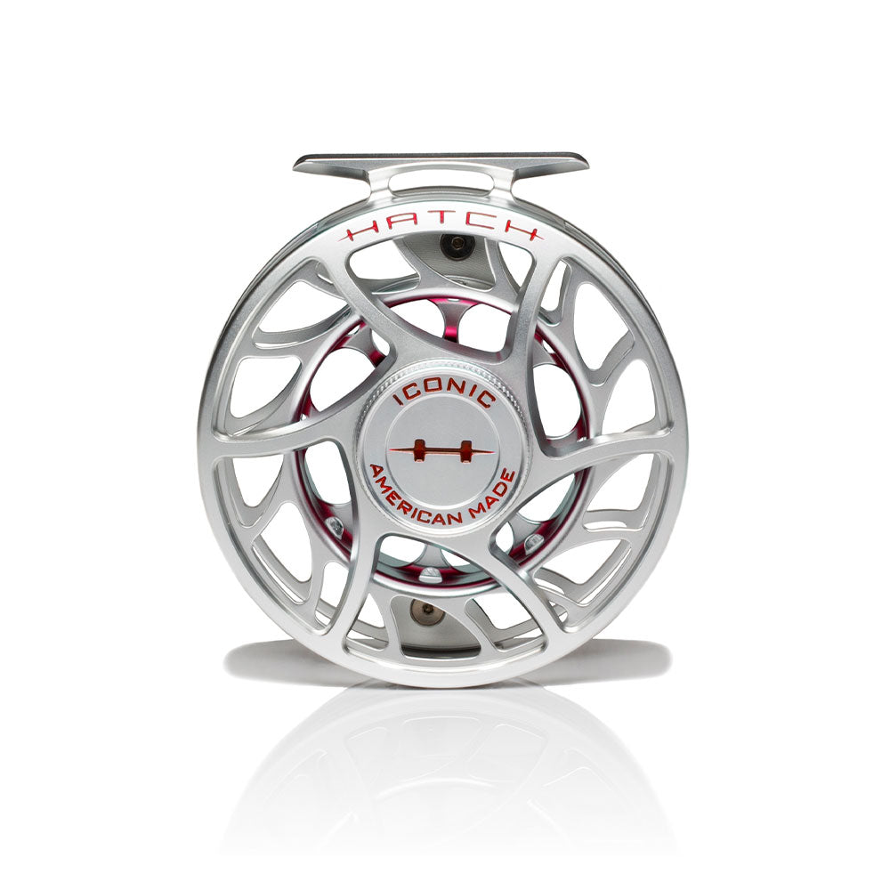 Hatch Iconic 7 Plus Black Fly Reels for Saltwater