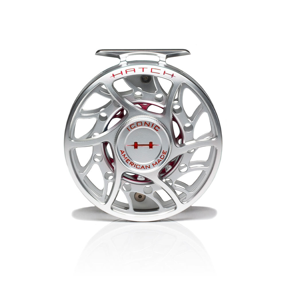 Hatch Iconic 7 Plus Black Fly Reels for Saltwater