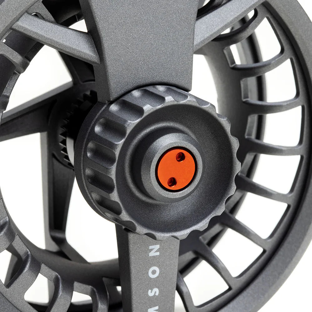 Lamson Liquid S Fly Reels in Smoke Grey