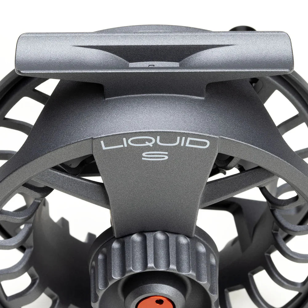 Lamson Liquid S Fly Reels in Smoke Grey