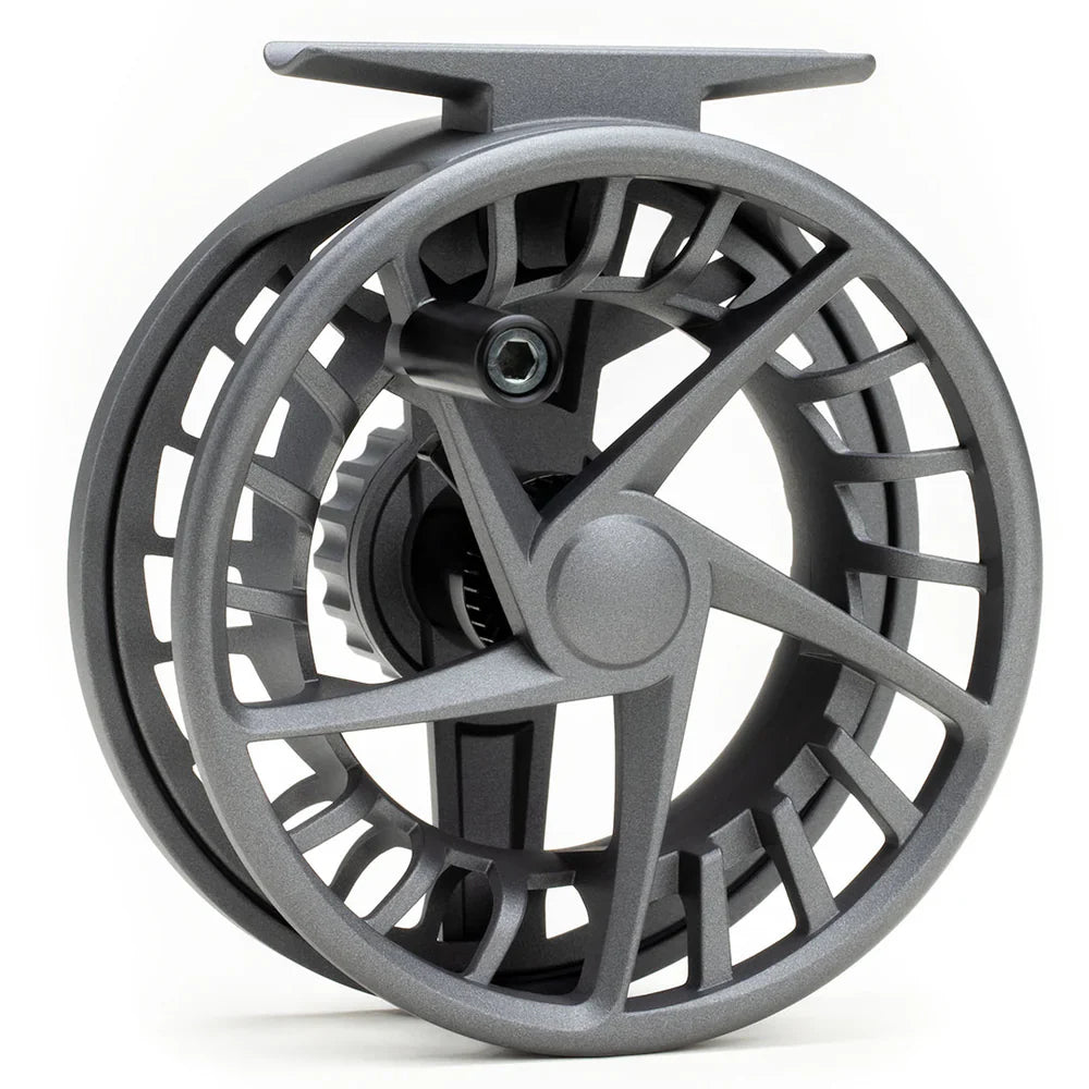 Lamson Liquid S Fly Reels in Smoke Grey