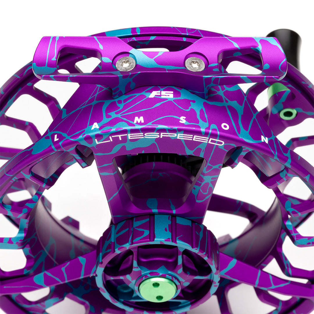 Lamson Litespeed F7 Purple "Wild Child" Special Edition Reels - New!