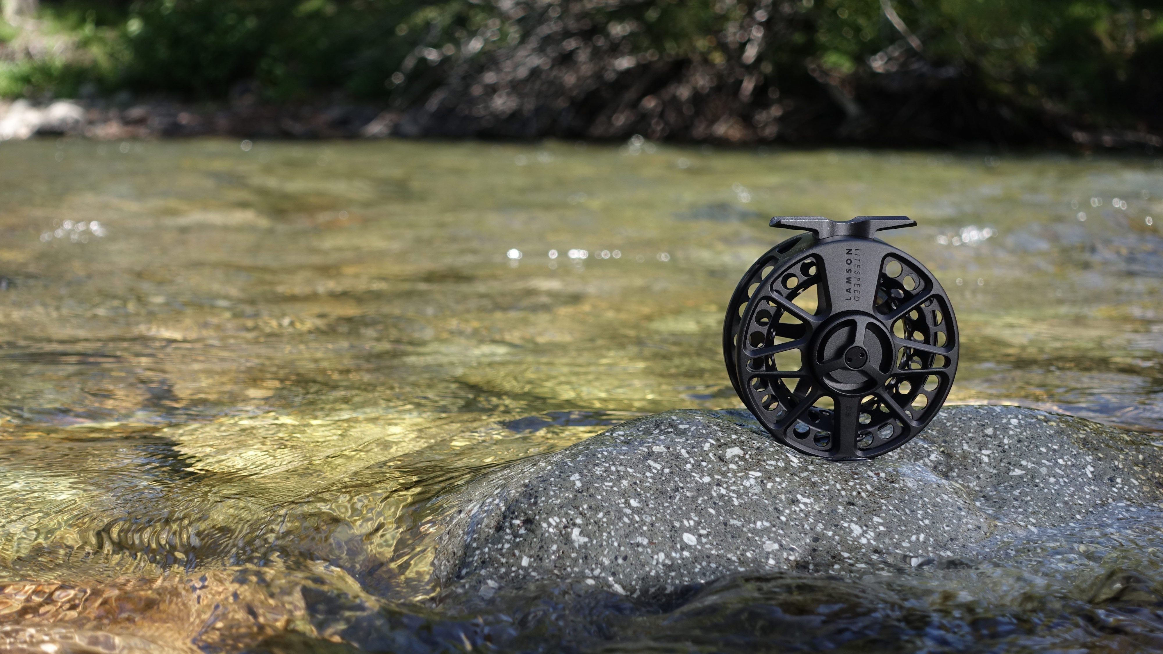 Lamson Litespeed F Reel in Fuego Gray