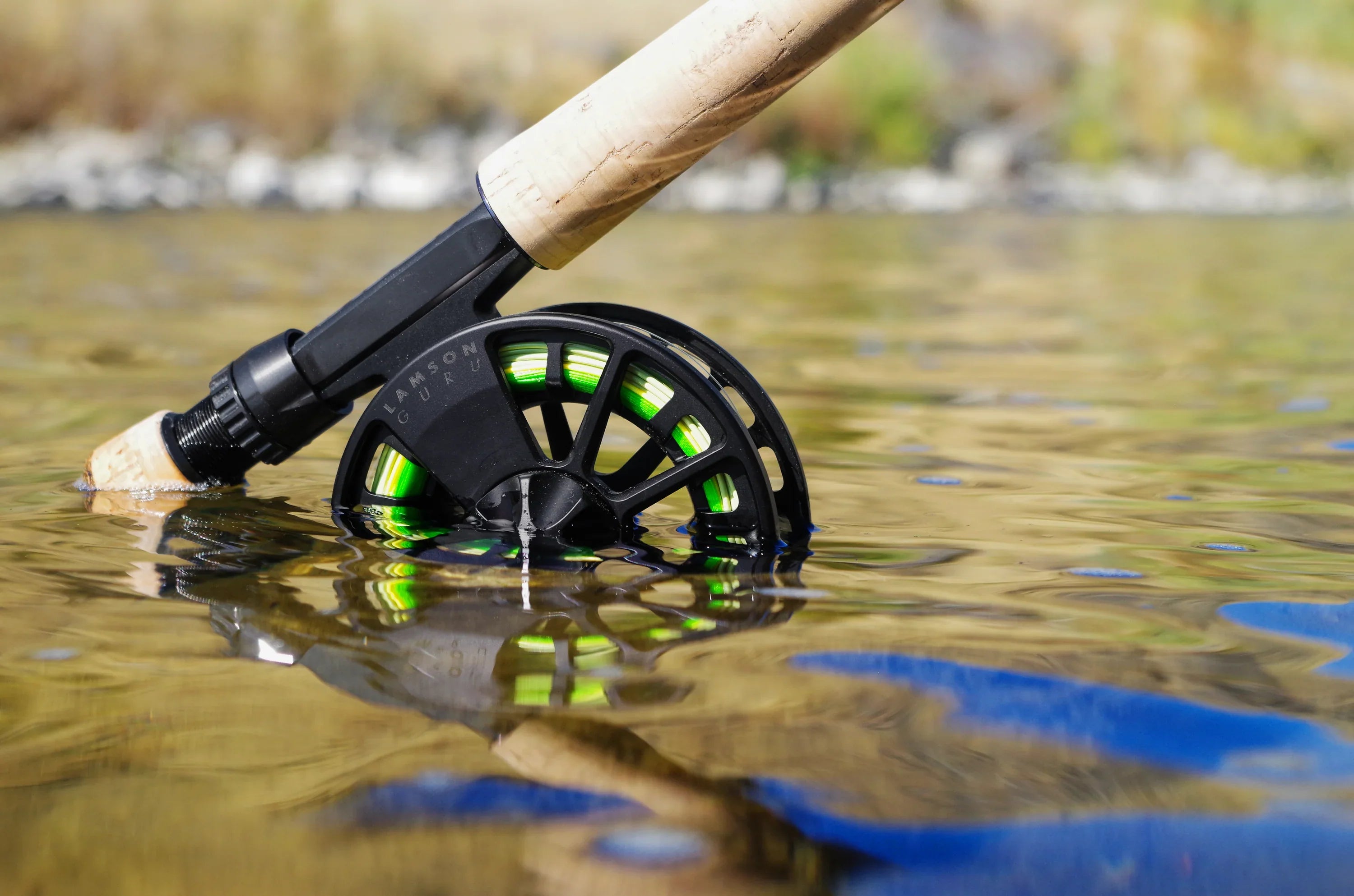 Lamson Guru S Fly Reels in Blackout