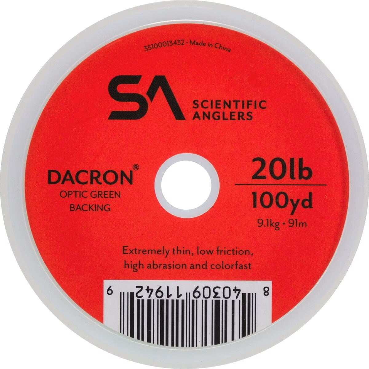 Scientific Anglers Dacron Backing in BLACK 30lb - 250yds+