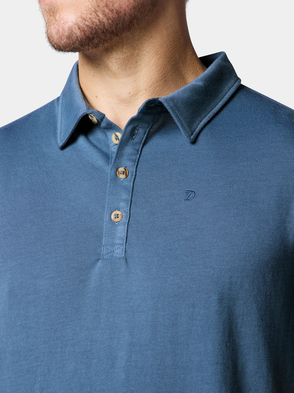 Duck Camp Men’s Essential drirelease Polo in Bering Sea Blue - New!