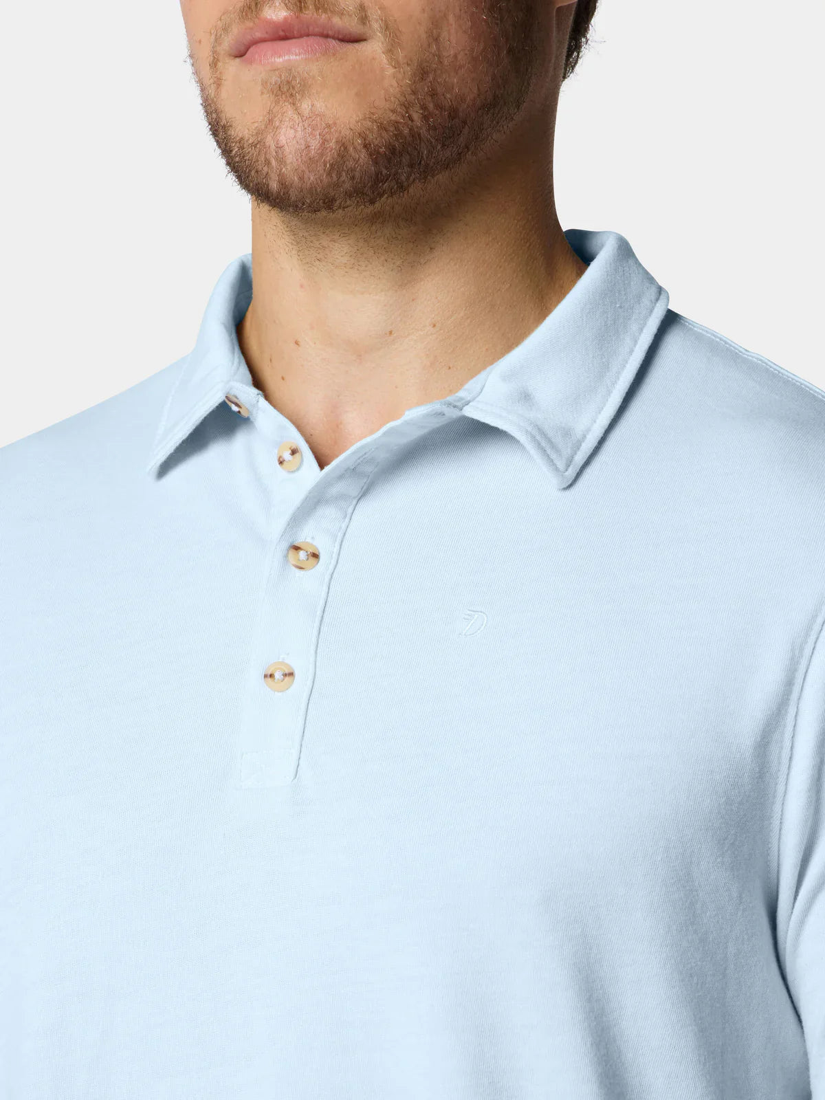 Duck Camp Men’s Essential drirelease Polo in Ice Water Blue - New!