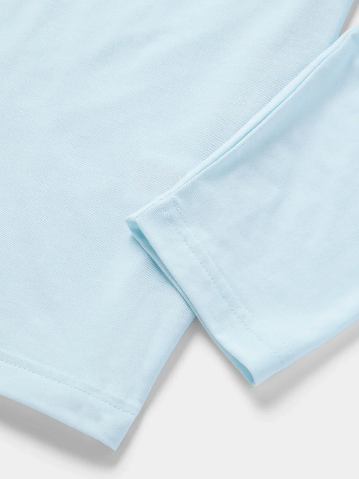 Duck Camp Men’s Lightweight Performance drirelease Crew Shirt in Ice Water Blue - New!