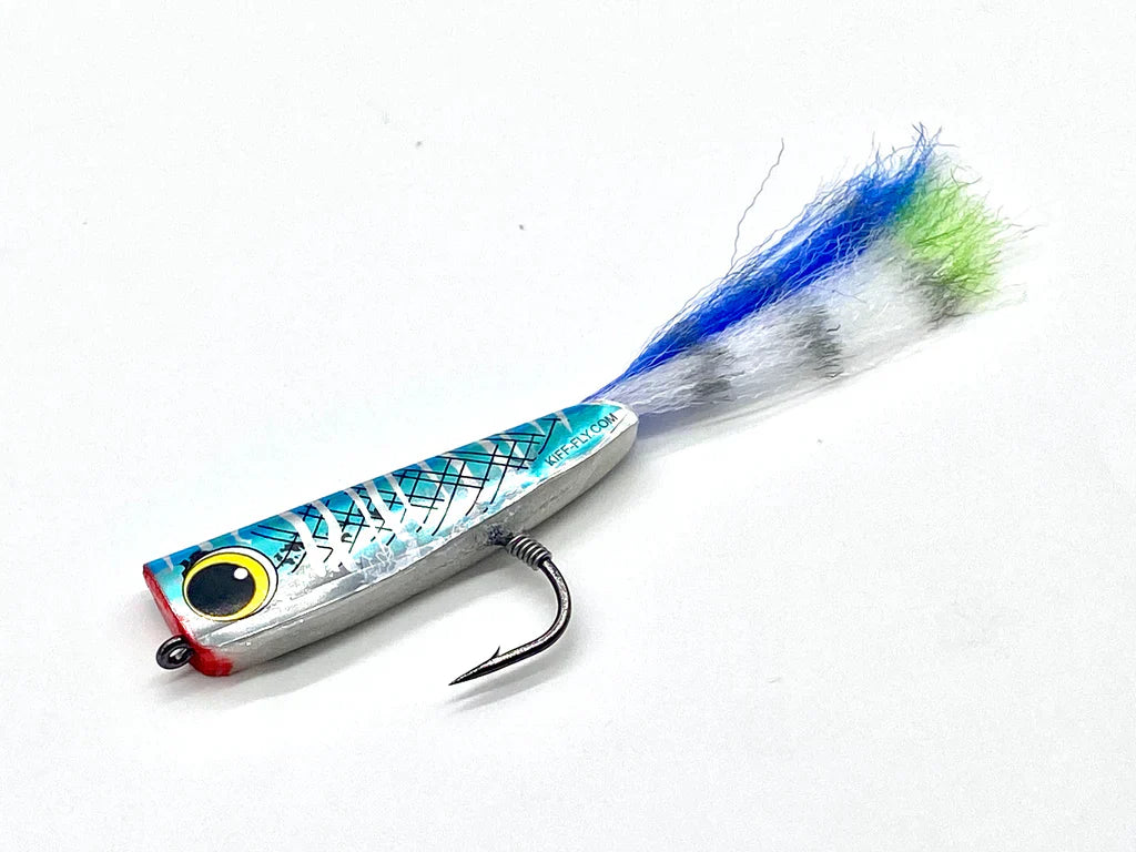 Spratz Popper Foam Crease Fly Blue #2/0 - NEW!