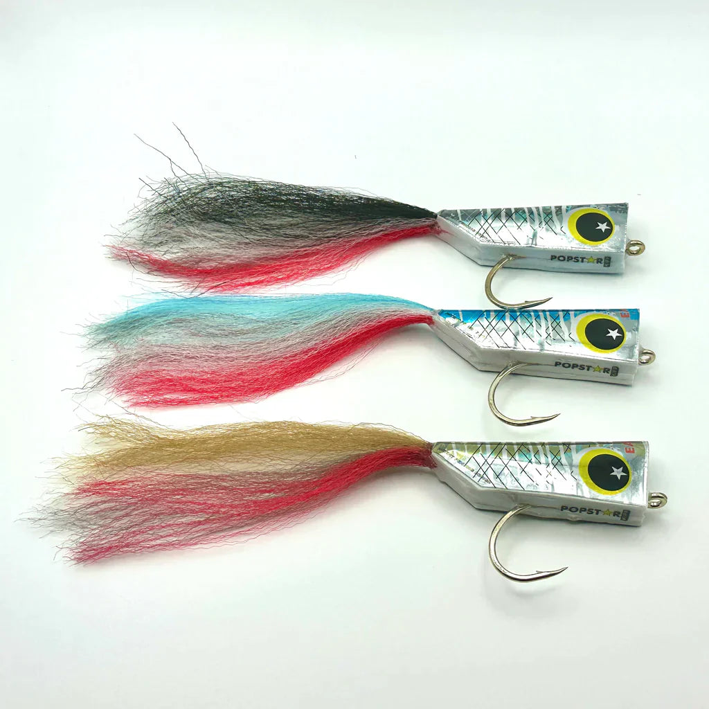 POPSTAR Big Game Crease Fly Tan & Olive #8/0 - NEW!