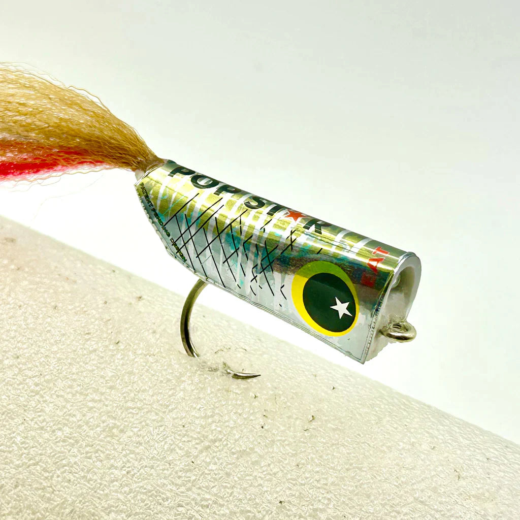 POPSTAR Big Game Crease Fly Tan & Olive #8/0 - NEW!