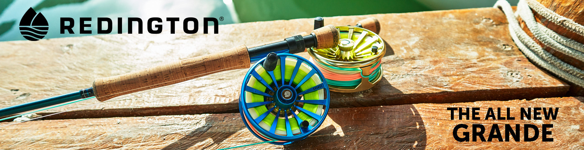 Redington GRANDE Fly Reel - Champagne