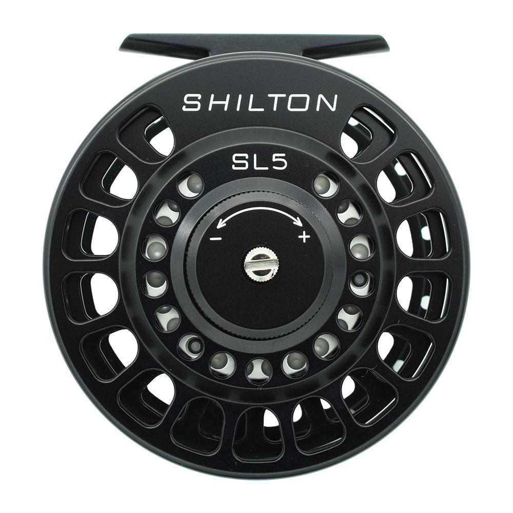 Open Box Shilton SL7 Reels (11-12wt) in Titanium Silver