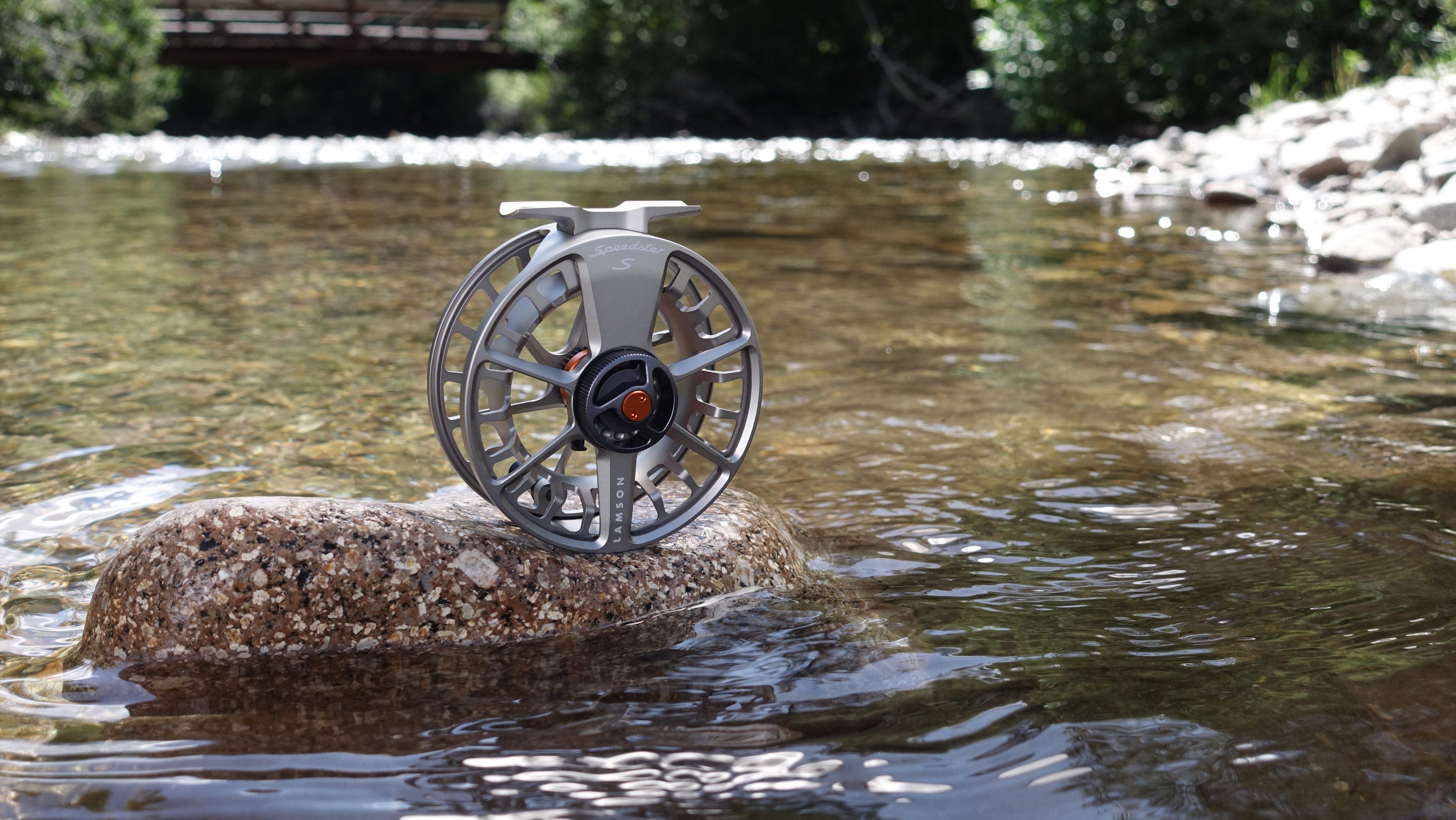 Lamson Speedster S Fly Reel in Battleship Gray - New!