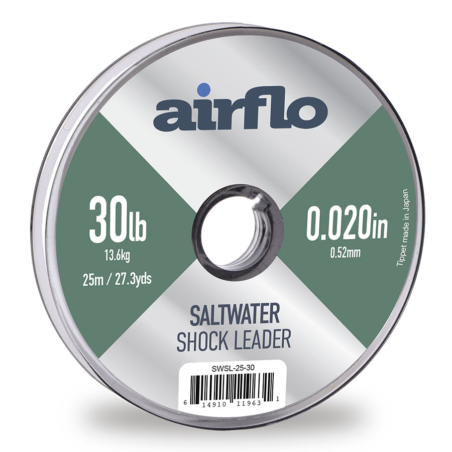 AIRFLO SALTWATER SHOCK LEADER - 25M