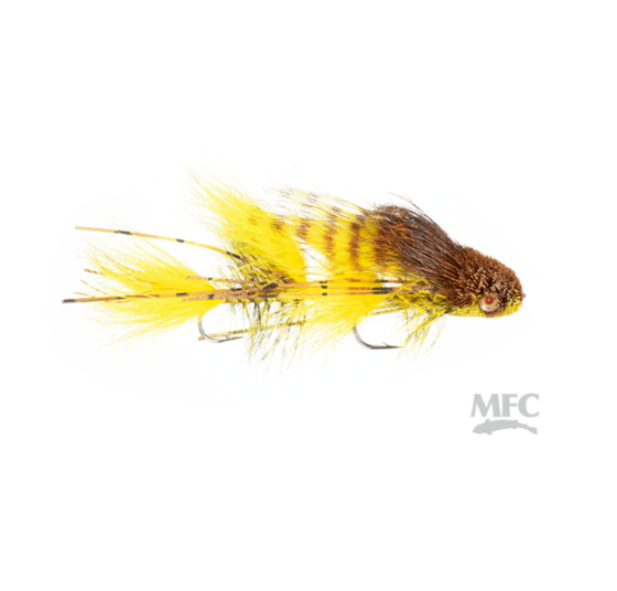 MFC Galloup's Two-Tone Dungeon Fly in Grey/White