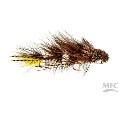 MFC Galloup's Two-Tone Dungeon Fly in Grey/White