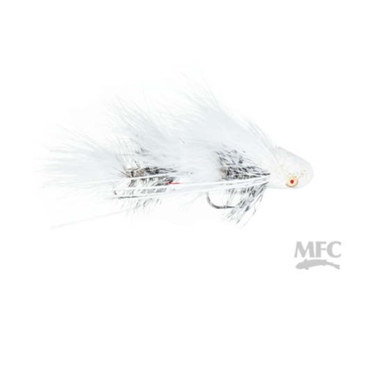 MFC Galloup's Two-Tone Dungeon Fly in Grey/White