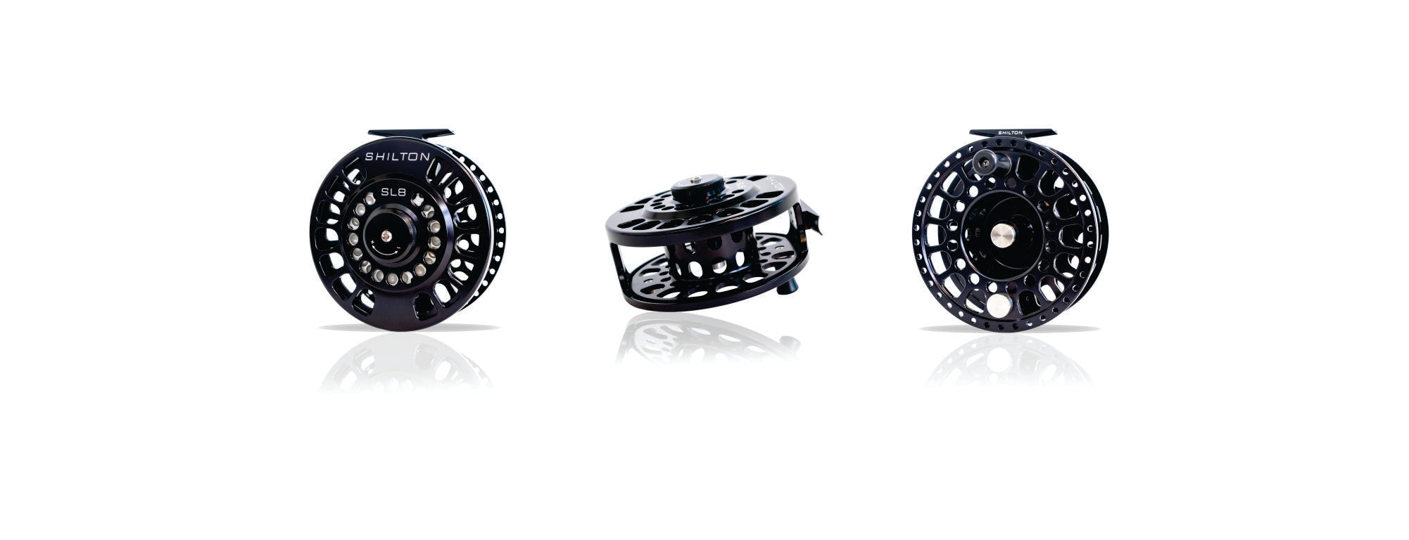 Shilton SL8 Reels (14-16wt) SL14 in Titanium Silver