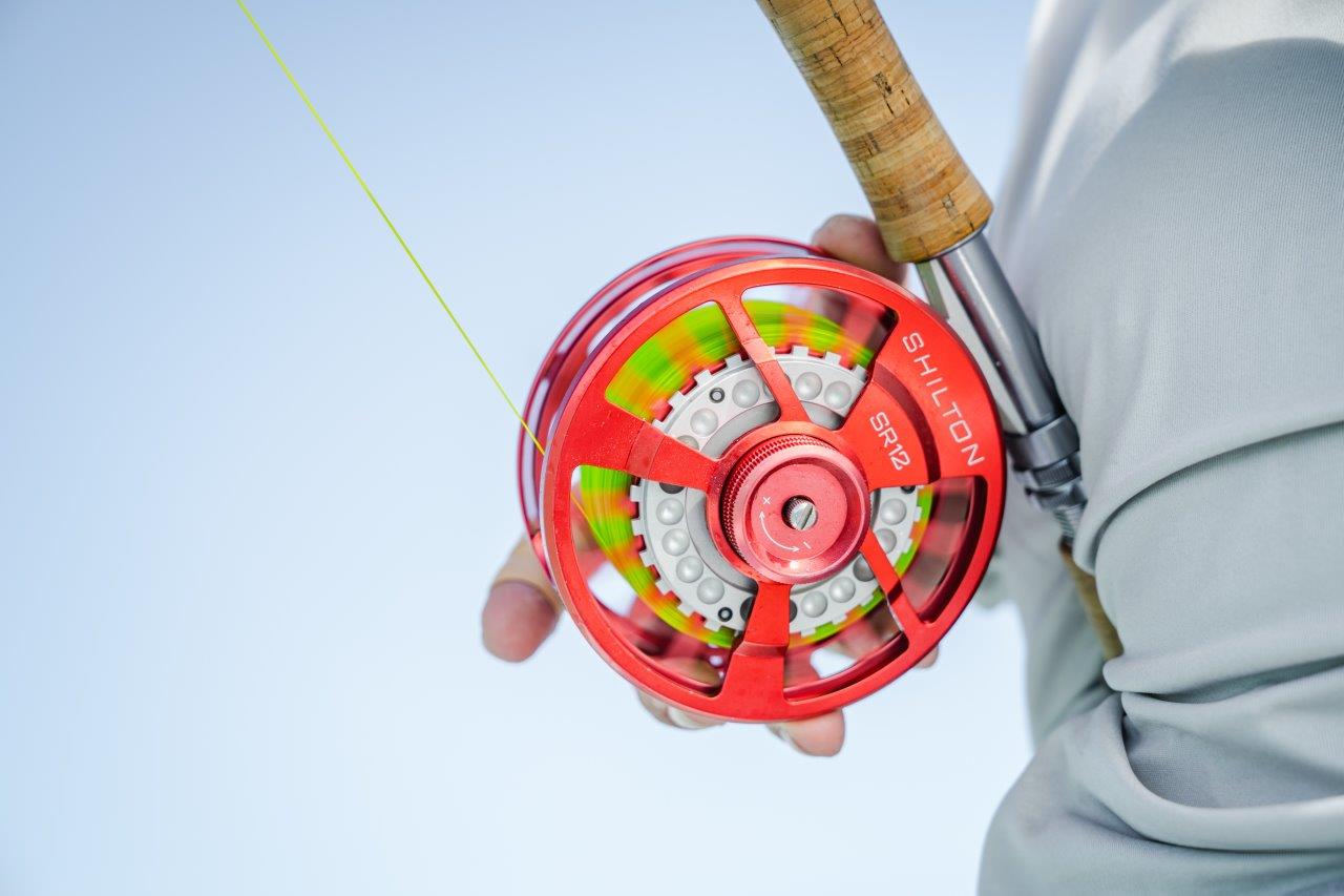 Shilton SR12 red fly reels