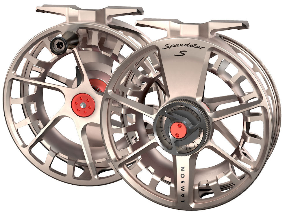 Lamson Speedster S Fly Reel in Battleship Gray - New!